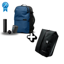 Mochila SuperBag Azul + Sistema de vácuo integrado + Garrafa Inteligente + Bomba de ar portátil