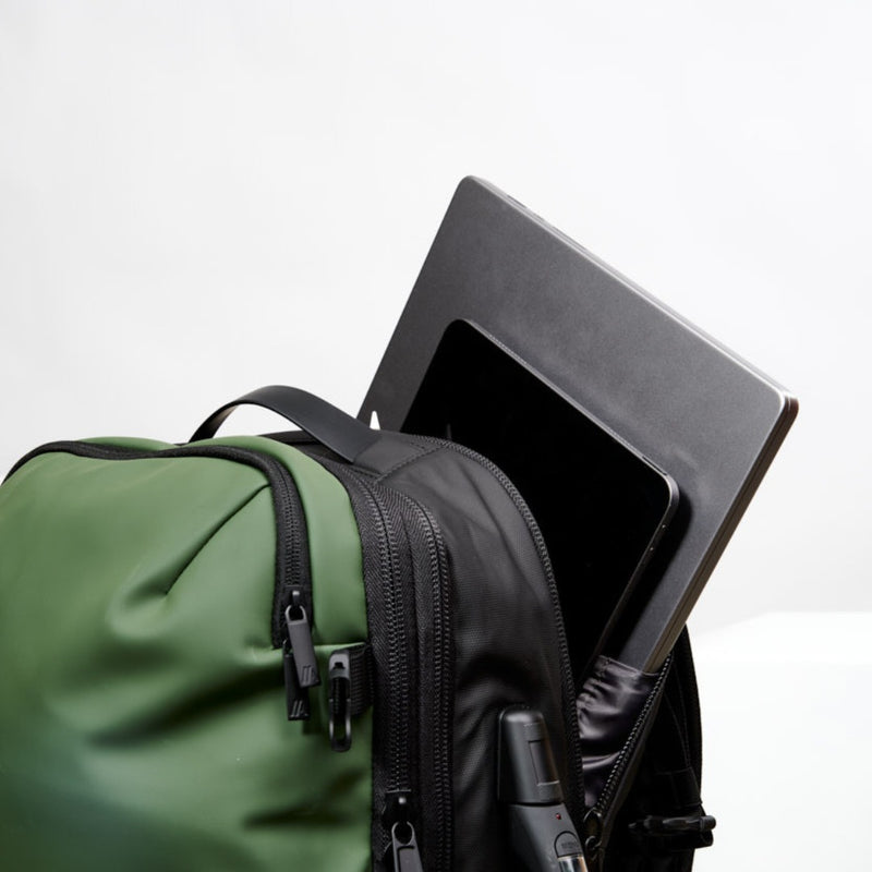 Mochila SuperBag Verde + Sistema de vácuo integrado + Garrafa Inteligente + Bomba de ar portátil