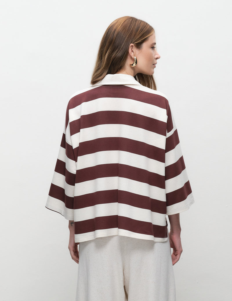 Blusa Gola Copenhagen Chocodark
