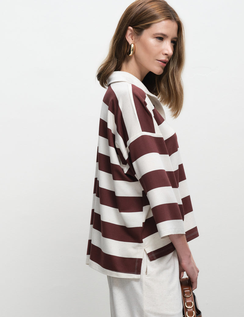 Blusa Gola Copenhagen Chocodark