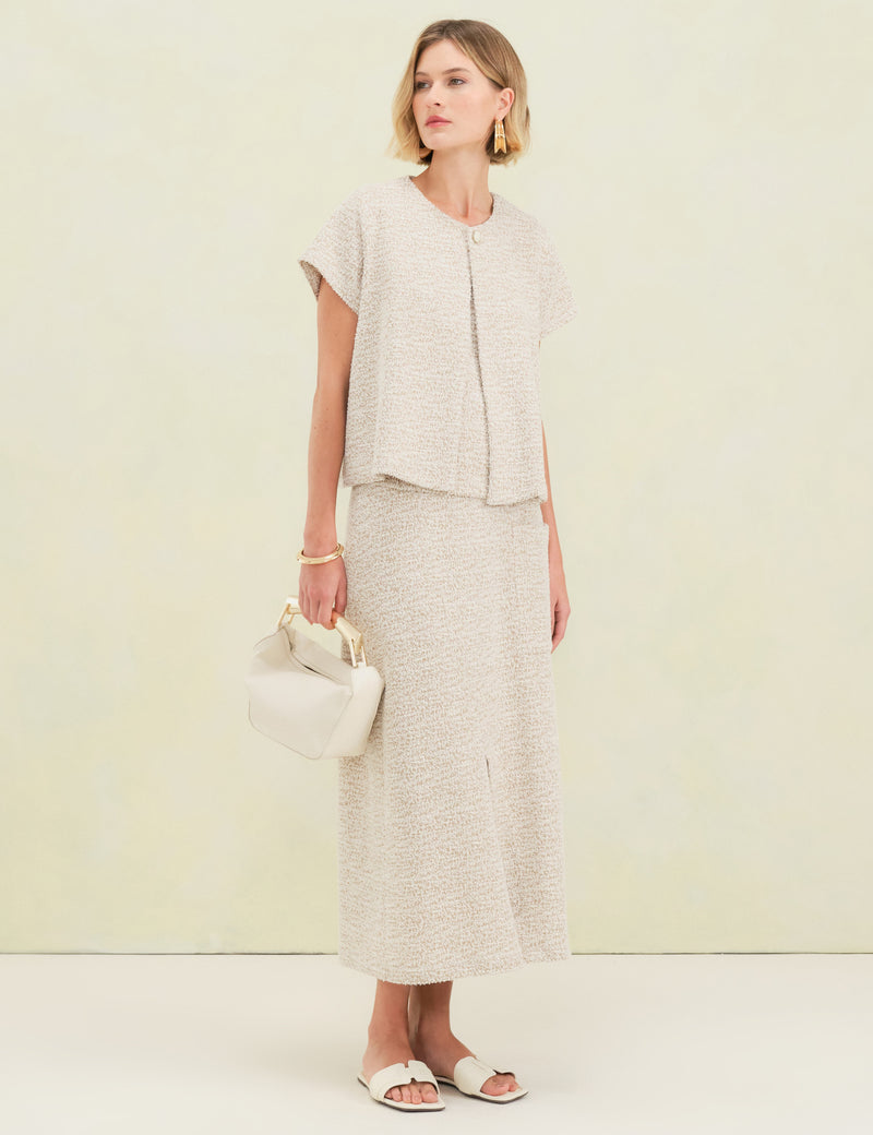 Saia Tweed Susannah Bege