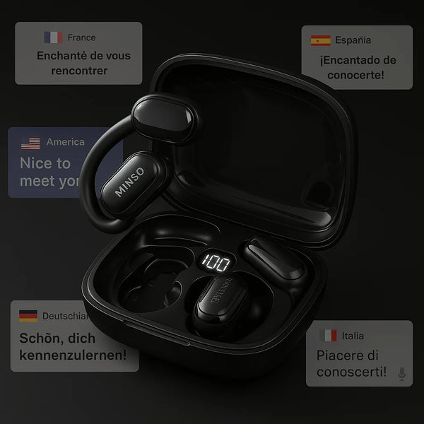 Fone Bluetooth com Tradução em Tempo Real Premium - APX