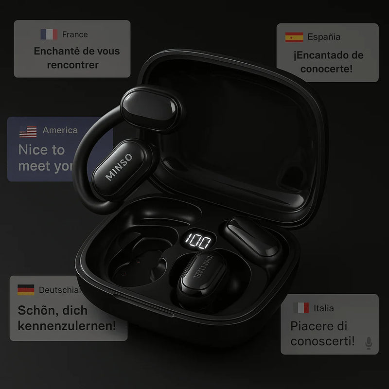 Fone Bluetooth com Tradução em Tempo Real Premium - APX