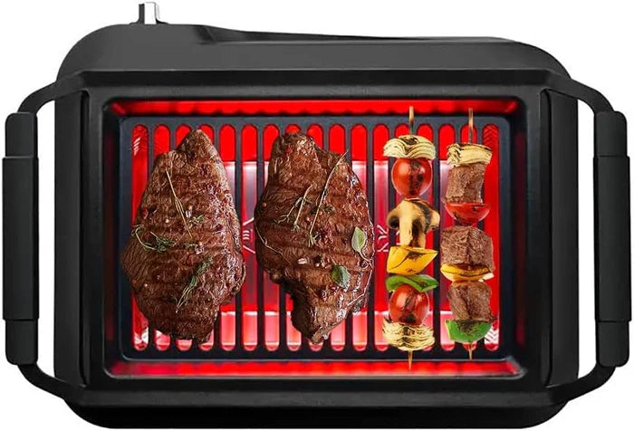 Churrasqueira Elétrica Grill Infravermelho E Sem Fumaça Smokeless - ORIGINAL