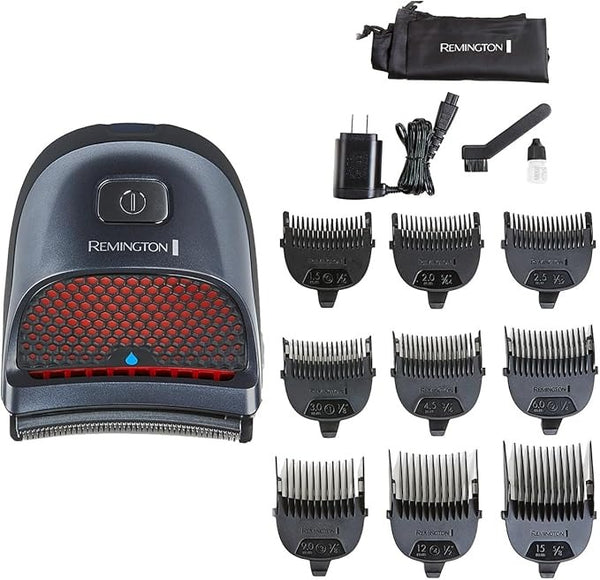 Remington HC4250 Shortcut Pro Kit de corte de cabelo, aparador de barba, cortador de cabelo para homens (13 peças)