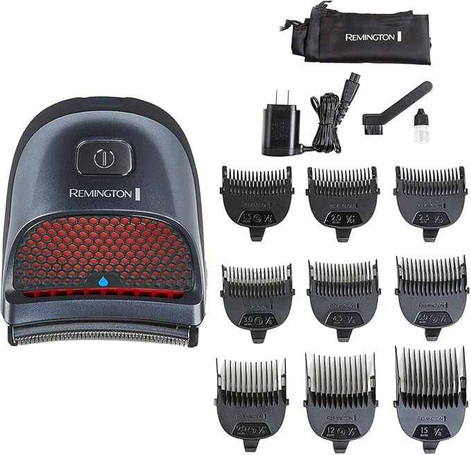 Remington HC4250 Shortcut Pro Kit de corte de cabelo, aparador de barba, cortador de cabelo para homens (13 peças)