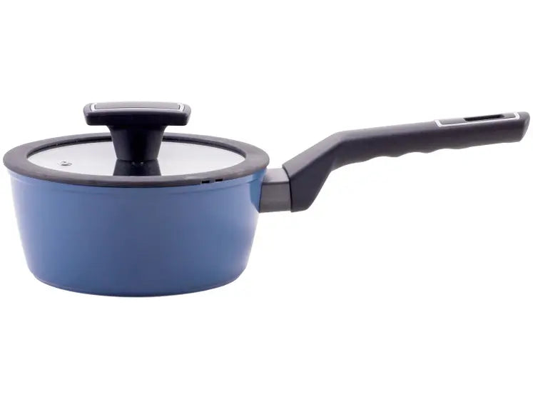 Jogo de Panelas Brinox Ceramic Life de Alumínio 8 Peças Carbon