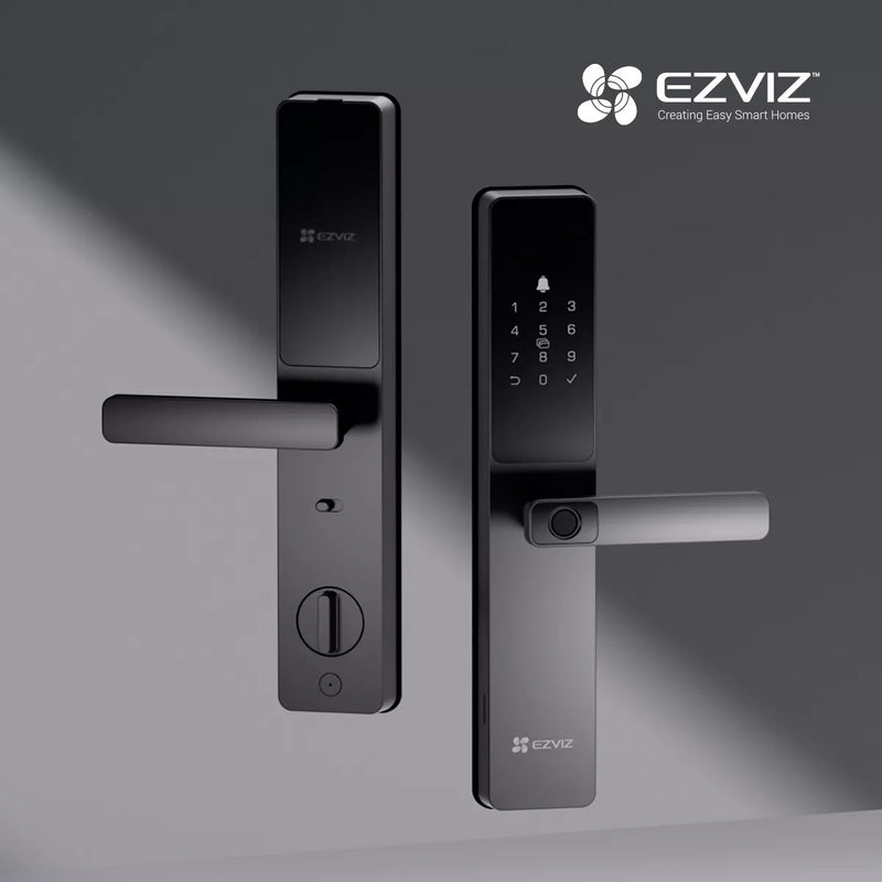Fechadura Inteligente DL05 Wi-Fi BT biometria senha tag EZVIZ