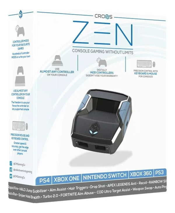 Cronus Zen Adaptador Conversor Ps5 Ps4 Ps3 Xbox One Switch e Windows PC - Já Configurado.