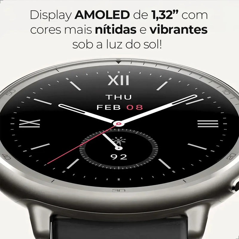 Relógio Smartwatch Amazfit Active 2 Lançamento Gps 5atm 1.32