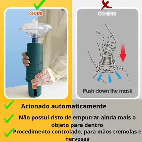 Desengasgador Automático- Primeiros Socorros Rescue Device