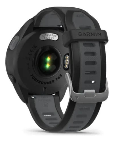 Garmin Forerunner 165 Smartwatch, Tela AMOLED 48mm, Pulseira Esportiva Preto, Compatível com Android/iOS, GPS Integrado e Resistente à Água 5 ATM