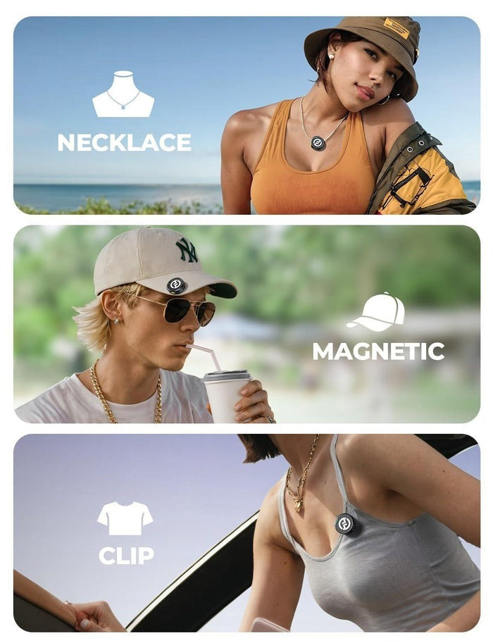 Rythflo Microfone de lapela sem fio para iPhone/Android com Lightning/USB C (2 TX+2 RX+estojo de carregamento)