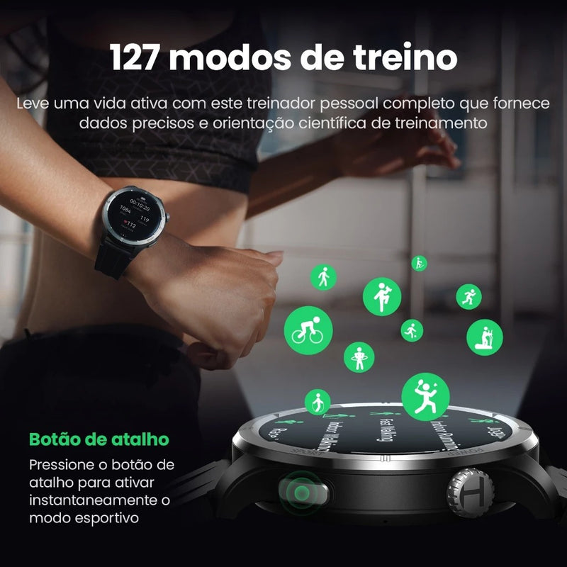 Relógio Esportivo Solar Neo À Prova D'água