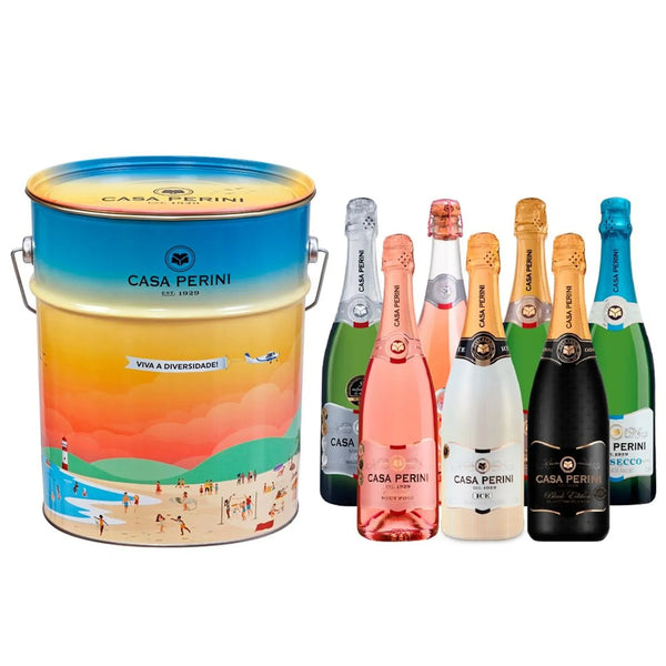 Balde Espumante Casa Perini Diversidade 7x750ml - PROMOÇÃO DE INVERNO