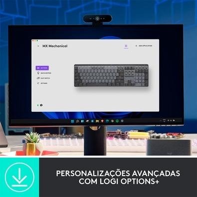 Teclado Mecânico sem fio Logitech MX Mechanical