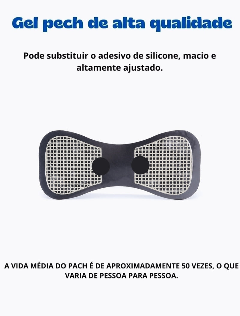 Mini Massageador Muscular Elétrico Portátil Recarregável